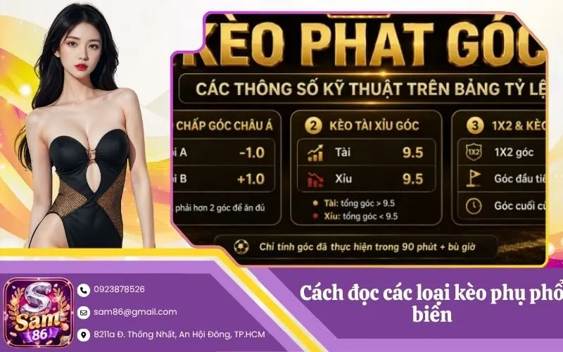 Cách đọc các loại kèo phụ phổ biến