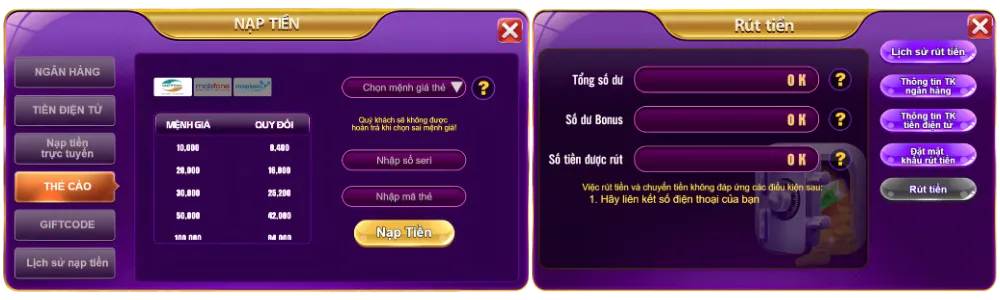 giao dịch nhanh