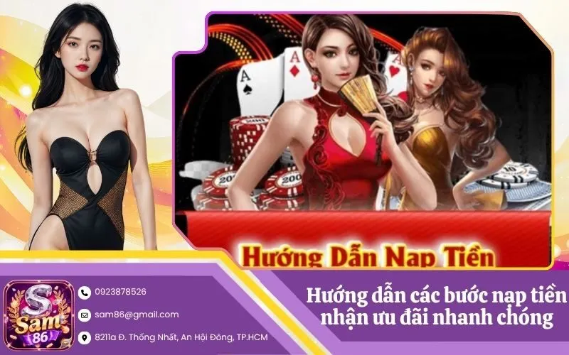Hướng dẫn các bước nạp tiền nhận ưu đãi nhanh chóng