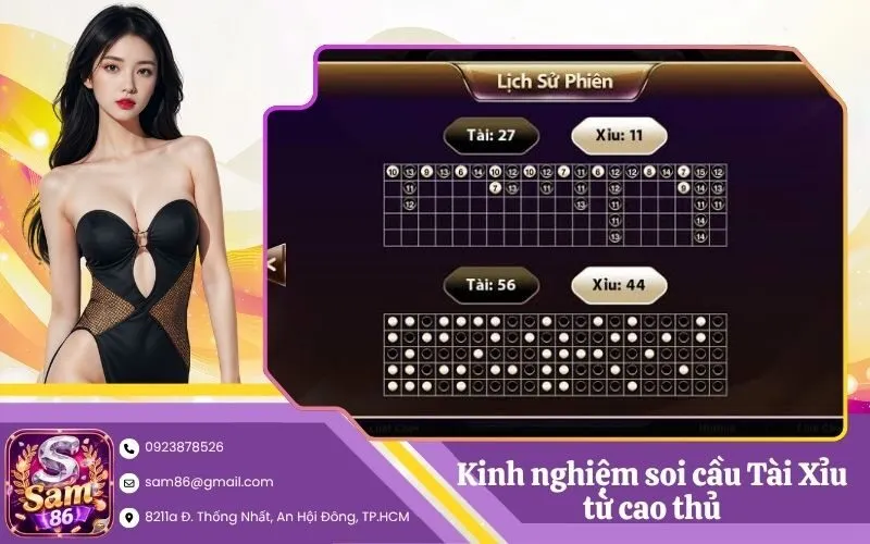Kinh nghiệm soi cầu Tài Xỉu từ cao thủ