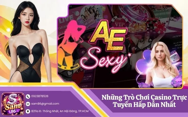 Những Trò Chơi Casino Trực Tuyến Hấp Dẫn Nhất